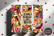 Load image into Gallery viewer, Easily Distracted By Books Stainless Steel Tumbler
