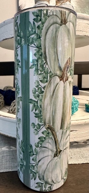Rustic Pumpkin Stainless Steel Tumbler