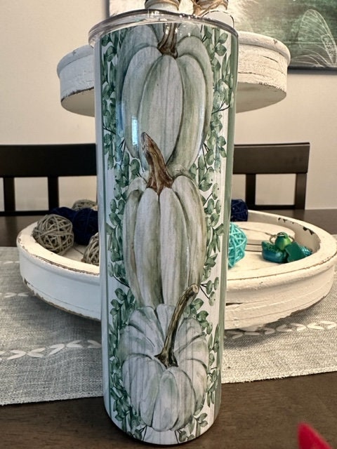 Rustic Pumpkin Stainless Steel Tumbler