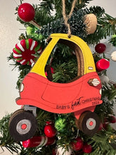 Load image into Gallery viewer, Baby's 1st Christmas Ride On Toy Ornament
