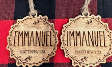 Load image into Gallery viewer, 25 Names of Jesus Advent Set Ornament Set
