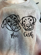 Load image into Gallery viewer, Single Line Embroidered Shirt - Turn your picture into a single line embroidered shirt
