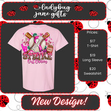 Load image into Gallery viewer, Strike Out Breast Cancer Softball Baseball Shirt Cancer Awareness Breast Cancer
