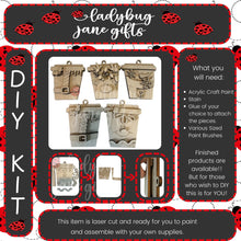 Load image into Gallery viewer, Latte Ornament Gift Card Holder - DIY Bare Wood Blanks
