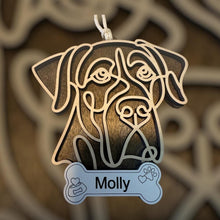 Load image into Gallery viewer, Great Dane Ornament Christmas Ornament Dog breed ornament dog ornament
