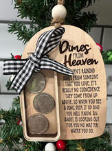Load image into Gallery viewer, Pennies from Heaven Memory Ornament – Engraved Keepsake for Loved Ones – 2.8 x 3.75 Inches
