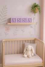 Load image into Gallery viewer, Baby Block Name Decor
