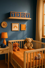 Load image into Gallery viewer, Baby Block Name Decor

