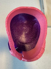 Load image into Gallery viewer, Skull Yarn Bowl, Gothic Yarn Holder for Knitters &amp; Crocheters, Spooky Halloween Decor for Crafters, Unique Gift for Fiber Artists
