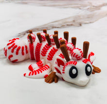 Load image into Gallery viewer, Baseball Dragon in Egg Sports Dragon Gift Baseball Decor Team Gift Player Gift Coach Gift 3D Printed Dragon
