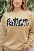 Load image into Gallery viewer, Wildcats Puff Embroidery Sweatshirt | Custom Hooded Sweatshirt | Game Day Spirit Wear | School Team Hoodie
