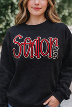 Load image into Gallery viewer, Senior 2026 Puff Embroidery Sweatshirt | Custom Hooded Sweatshirt | Game Day Spirit Wear | School Team Hoodie
