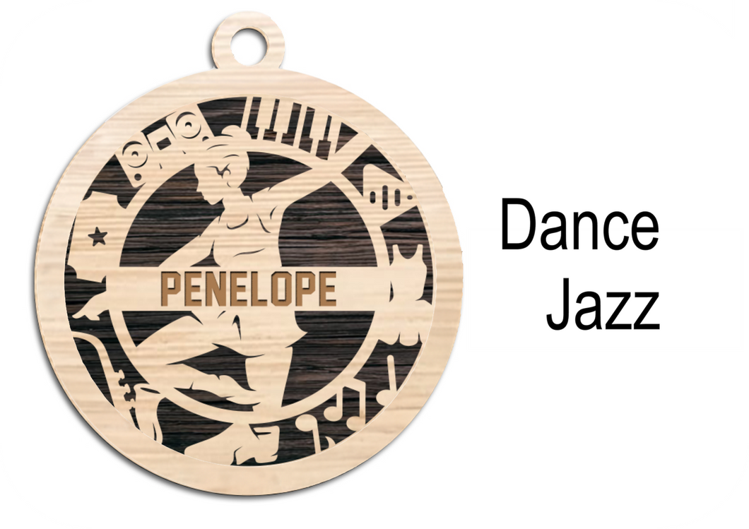 LGHS Operation Christmas Dance - Jazz Ornament