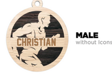 Load image into Gallery viewer, LCS Art Operation Christmas Cross Country Ornament
