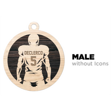 Load image into Gallery viewer, LGHS Operation Christmas Football Ornament
