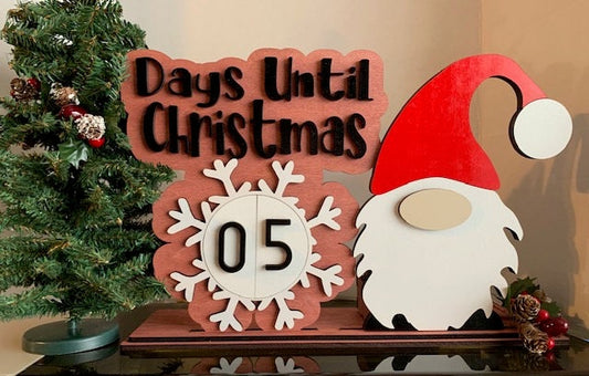 Gnome Advent Countdown Christmas Countdown Gnomes