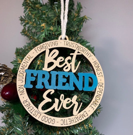 Best Friend Ever Ornament
